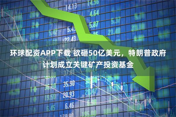 环球配资APP下载 欲砸50亿美元，特朗普政府计划成立关键矿产投资基金